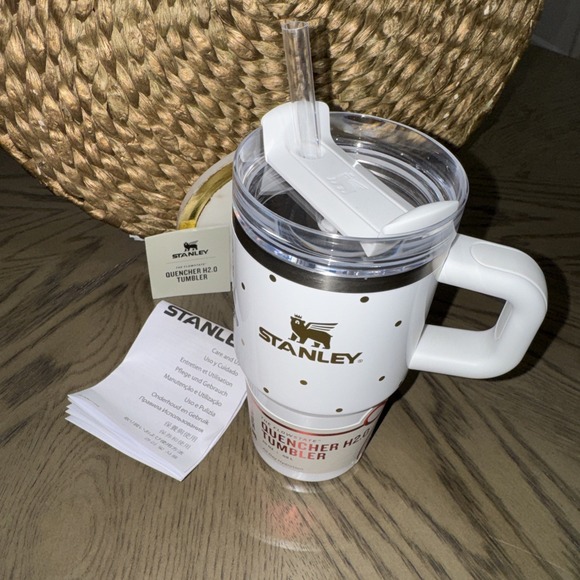 IN-Hand LIMITED Stanley x  Target 20 oz Quencher Flowstate Frost Polka Dot 2025 - Picture 7 of 7